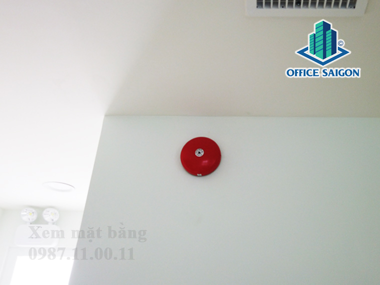 Chuông báo cháy tại văn phòng cho thuê Vina Building quận Bình Thạnh