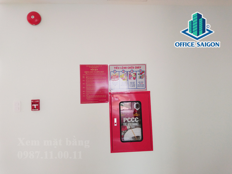 Hệ thống PCCC hiện đại được trang bị tại cao ốc Vina Building