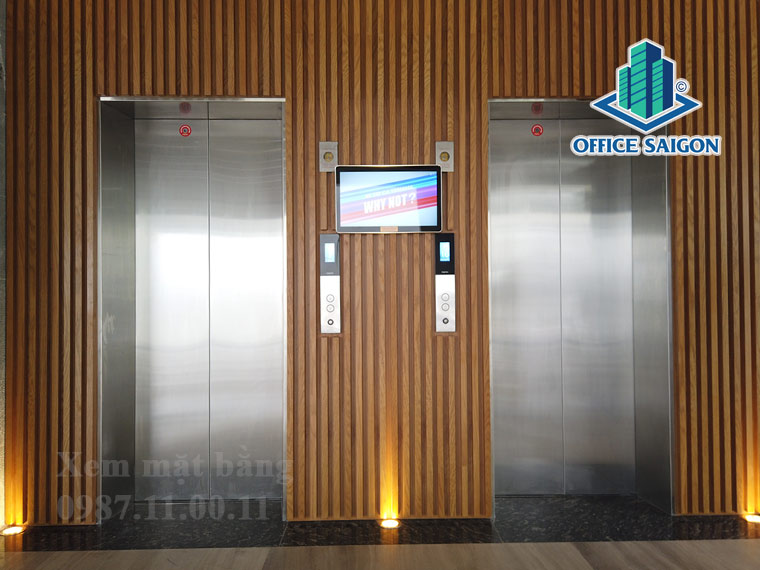 Hệ thống thang máy sang trọng tại cao ốc cho thuê văn phòng Anh Minh Tower quận 1
