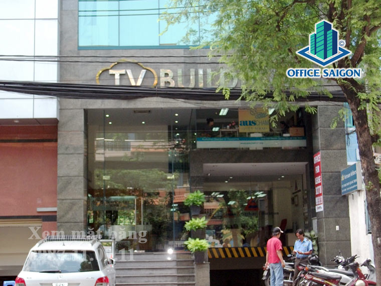 Lối vào văn phòng cho thuê tại toà nhà TV Building quận 1