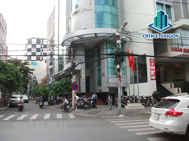 Mặt tiền văn phòng cho thuê Lucky Star Building quận 1