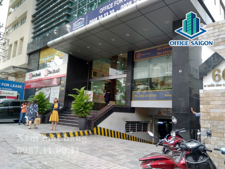 Mặt tiền văn phòng cho thuê tại Rosana Tower quận 1