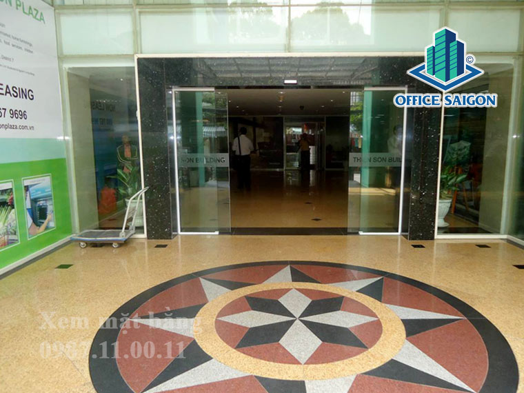 Sảnh tàng trệt văn phòng cho thuê Thiên Sơn Building quận 3