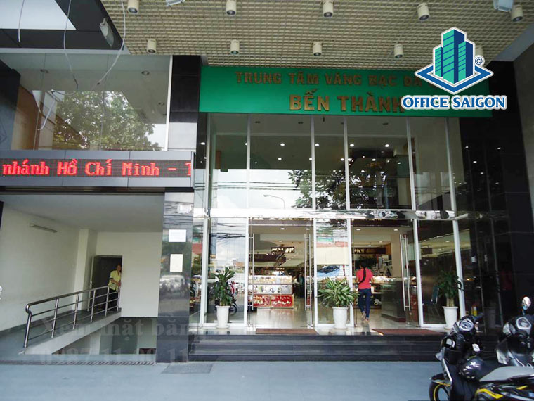 Mặt tiền văn phòng cho thuê TSC Building quận 1