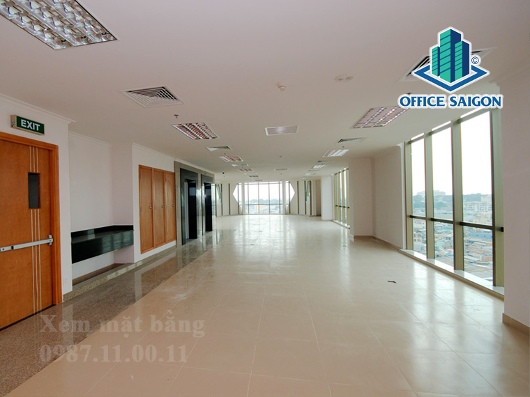 Mặt bằng tầng 7 toà nhà Iwa Square Building quận 1 đang cho thuê