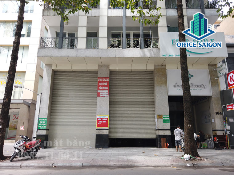 Mặt tiền văn phòng cho thuê 168 NCT Building quận 1