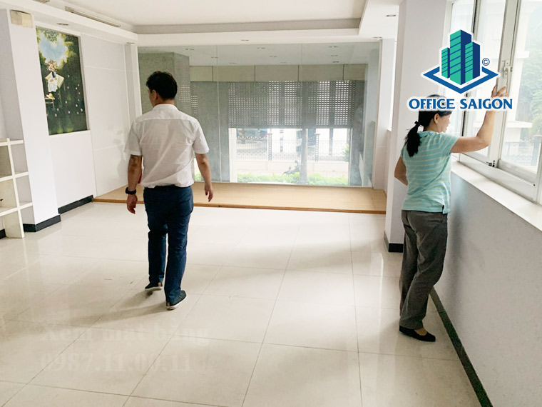 Diện tích 45m2 đang cho thuê tại toà nhà 168 NCT Building quận 1