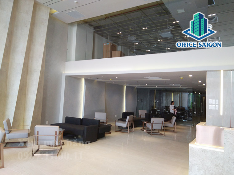 Tầng trệt làm nơi tiếp khách chung đến giao dịch tại Address 2 Tower quận Phú Nhuận