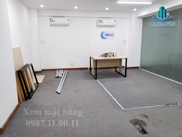 Diện tích 40m2 không view cho thuê tại tòa nhà Nam An building