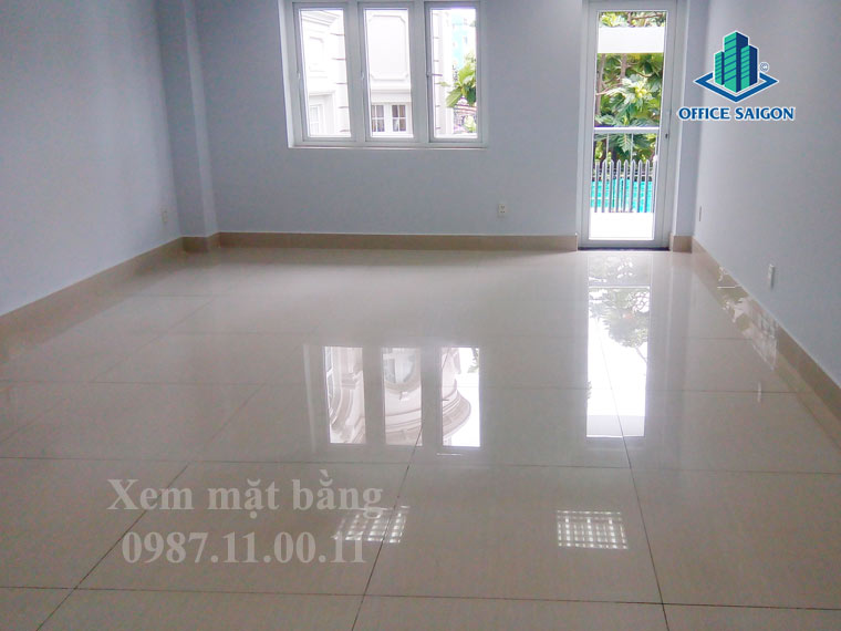 Mặt bằng trống diện tích 40m2 cho thuê tại Xuân Thủy building quận 2