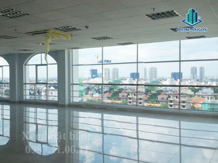 Mặt bằng thực tế tại Phụ Nữ building co view ra đường Xa Lộ Hà Nội