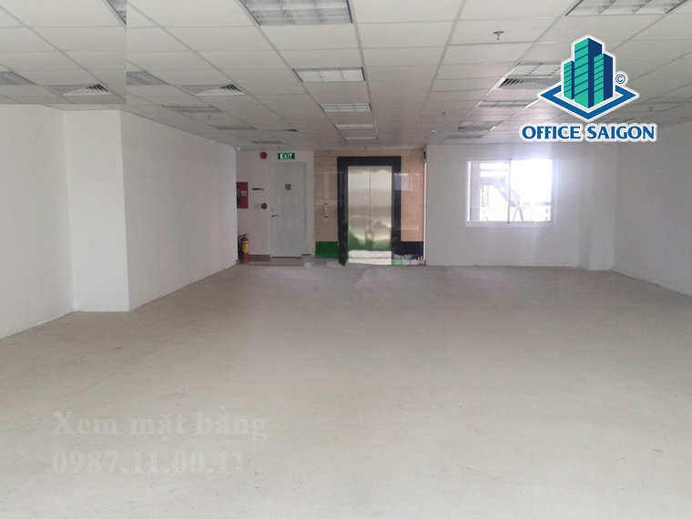 View diện tích nguyên sàn tại tòa nhà cho thuê văn phòng Xuri Building quận 3