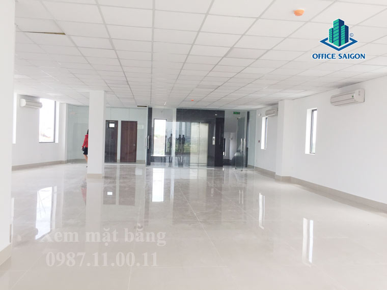 Mặt bằng nguyên sàn được ghi nhận thực tế tại Lương Định Của building