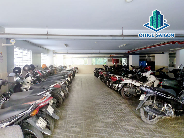 Hầm giữ xe có sức chứa lớn tại tòa nhà NP Tower quận 3