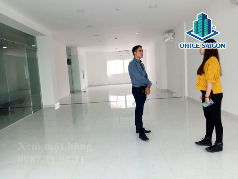 Quản lý tòa nhà NP Tower quận 3 hỗ trợ khách xem mặt bằng