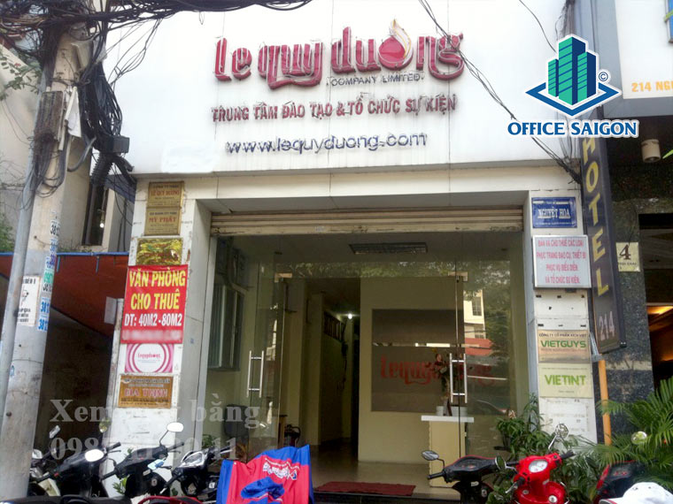 Lối vào văn phòng cho thuê tại tòa nhà Ánh Kim 2 Building quận 3