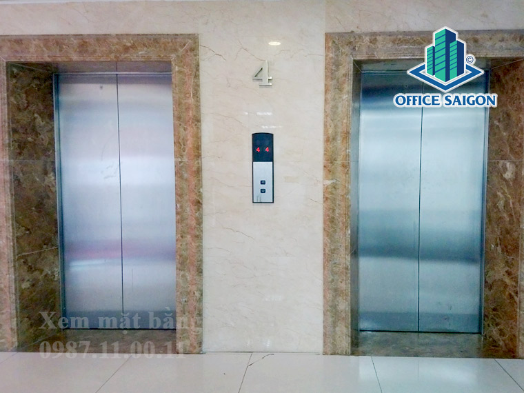 Hệ thống thang máy tốc độ cao tại tòa nhà Pjico Tower quận 3