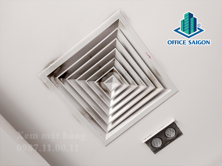 Hệ thống thông gió âm trần tại tòa nhà Pjico Tower quận 3