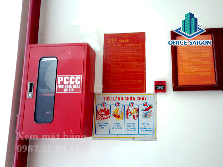 trang thiết bị PCCC tại tòa nhà PJco Tower quận 3