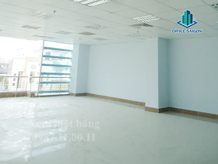 Diện tích 120m2 lầu 3 cho thuê văn phòng quận 4 tòa nhà HCMPC building