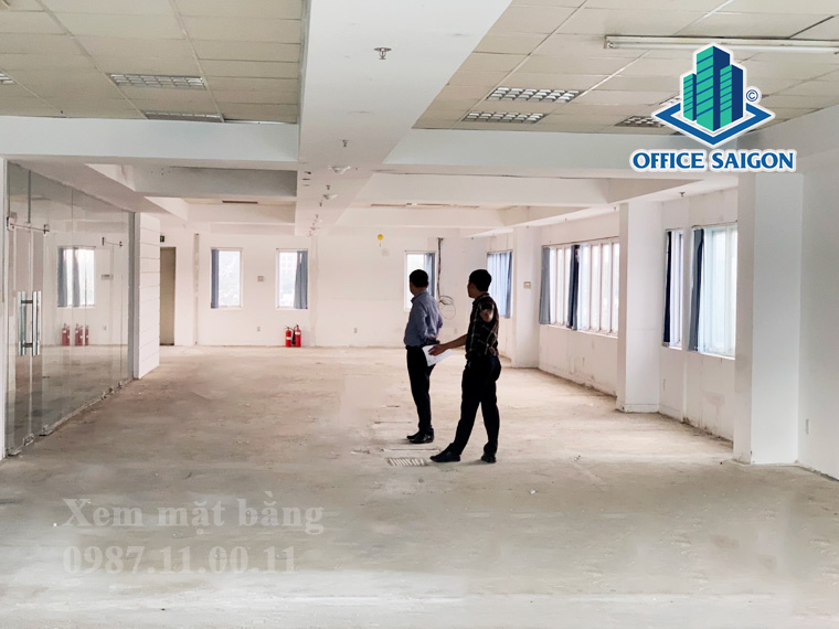 Diện tích 150m2 đang cho thuê tại tòa nhà văn phòng Phượng Long Building quận 3