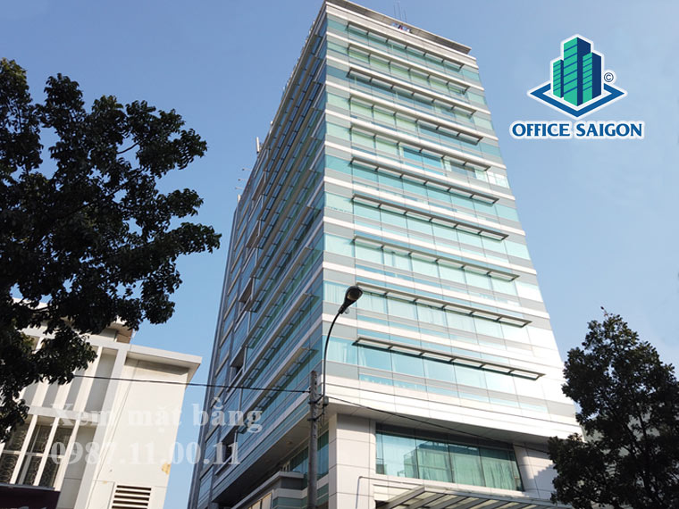 View cạnh bên của văn phòng cho thuê Paxsky Building quận 3