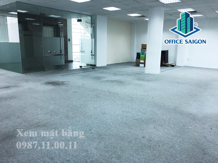 Mặt bằng tầng 5 tại tòa nhà Thiên Hồng Building quận 3 đang cho thuê