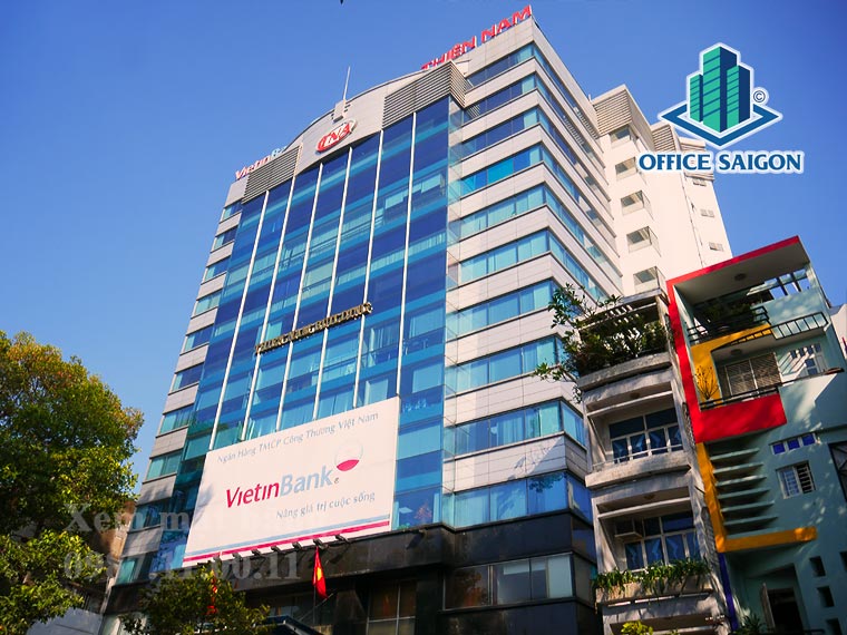 View cạnh của tòa nhà cho thuê văn phòng Thiên Nam Building quận 10