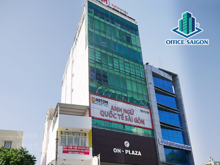 View cạnh của tòa nhà văn phòng cho thuê Vietin Bank Building quận 10