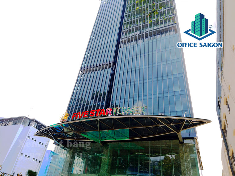 Phía trên văn phòng cho thuê tại tòa nhà Five Star Tower Quận 1