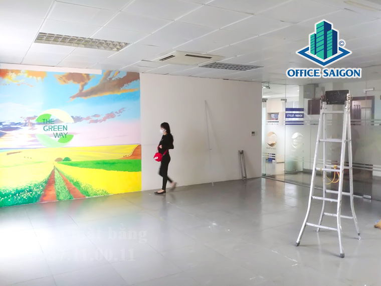 Khách thiết kế nội thất tại tòa nhà cho thuê văn phòng Kicotrans Building Quận 1