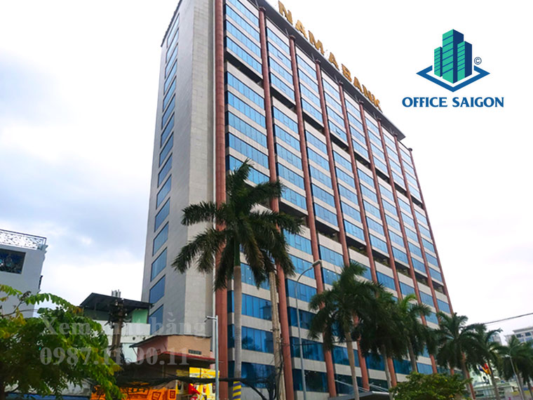 Tổng quan bên ngoài tòa nhà cho thuê văn phòng Nam Á Bank Building Quận 3