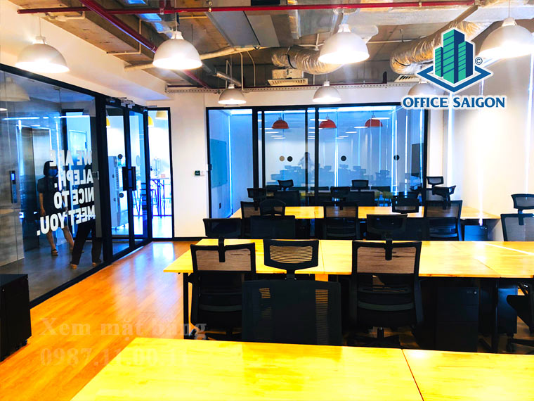 Khách thuê tại tầng 1 tòa nhà cho thuê văn phòng Medianet Building Quận 3
