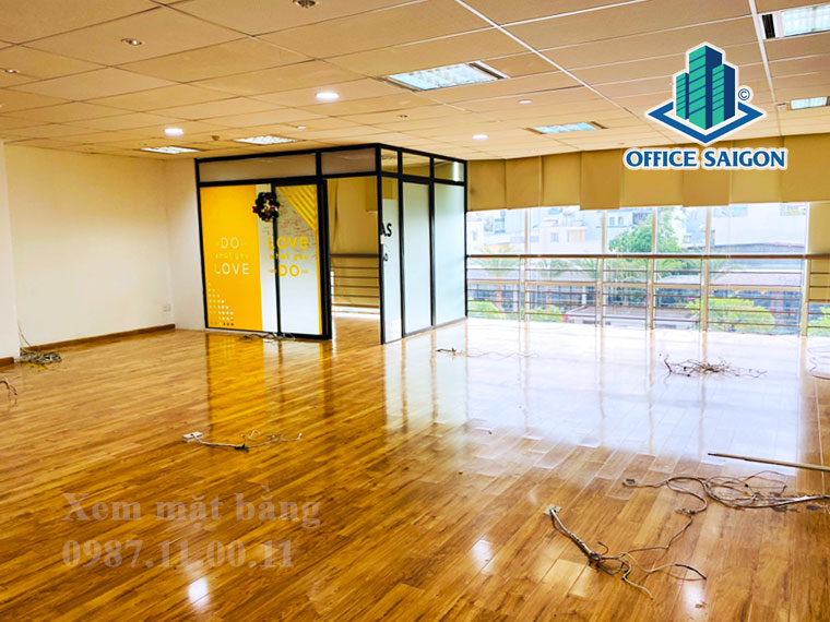 Sàn 100m2 tại tòa nhà cho thuê văn phòng IDD Building Quận 1