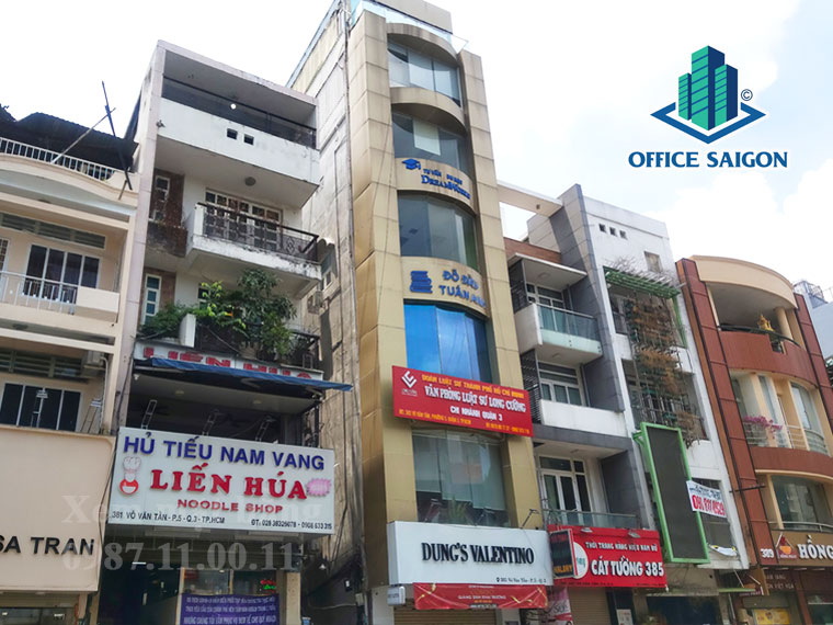 Tổng quan tòa nhà cho thuê văn phòng Đỗ Đầu Building Quận 3