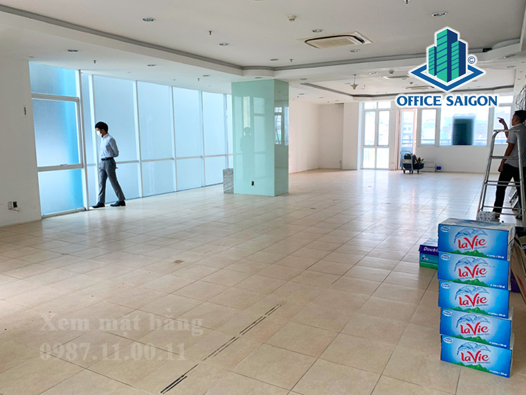 Diện tích 150m2 tại tòa nhà cho thuê văn phòng Sông Đà Tower Quận 3