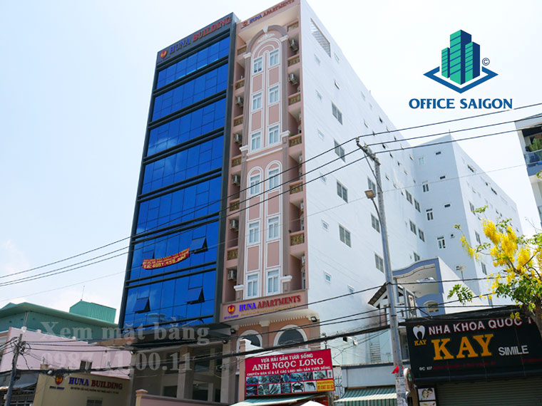 Tổng quan tòa nhà cho thuê văn phòng Huna Building Quận 7