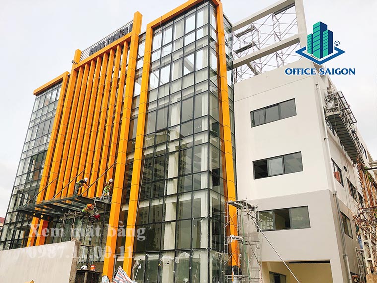 Cao ốc văn phòng cho thuê Bcons 2 tower quận Bình Thạnh trong giai đoạn hoàn thiện