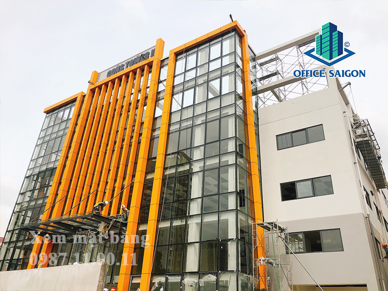 Góc view khác của tòa nhà cho thuê văn phòng Bcons 2 tower quận Bình Thạnh