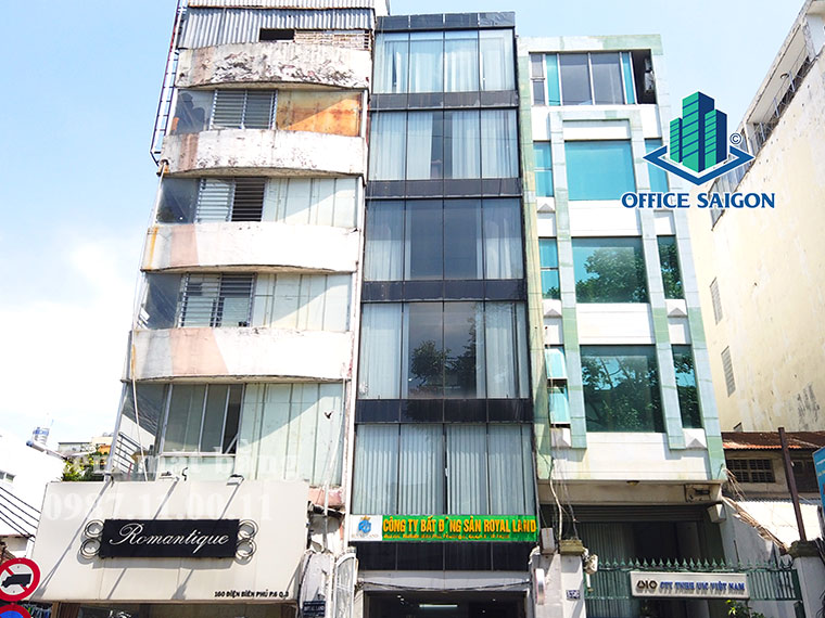 Danh sách các công ty làm việc trong tòa nhà 158DBP Building quận 3