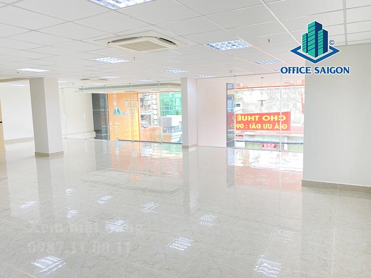 Mặt bằng view đẹp tại tầng lững văn phòng cho thuê Mhome Kath building quận Phú Nhuận