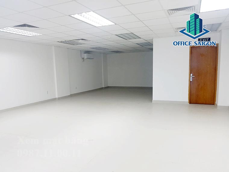 Mặt bằng 190m2 tại tầng 4 văn phòng cho thuê MG NBT building quận Tân Bình