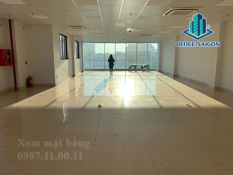 Mặt bằng 160m2 tại tầng 3 văn phòng cho thuê Devspace building quận Bình Thạnh
