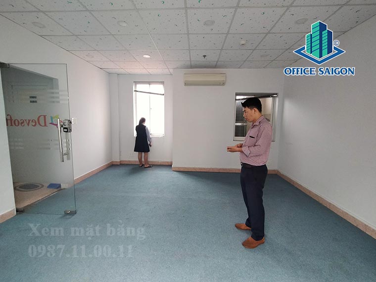 Mặt bằng giá tốt tại tầng 5 văn phòng cho thuê Devspace 2 building quận Bình Thạnh