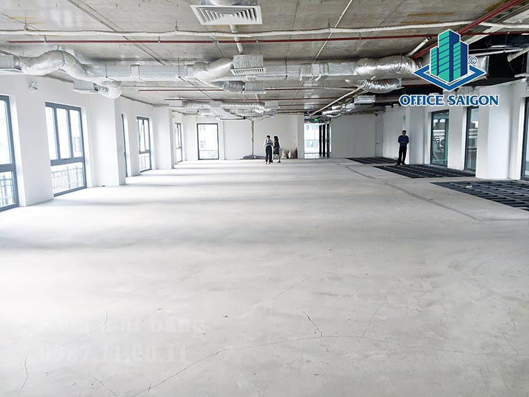 Mặt bằng trống 530m2 tại văn phòng cho thuê DAG tower quận 1