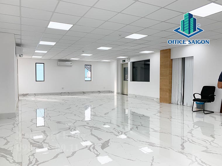 Sàn văn phòng được lót gạch sang trọng tại tòa nhà Aspace building quận 2