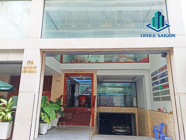 Lối vào văn phòng cho thuê TNL building quận 1