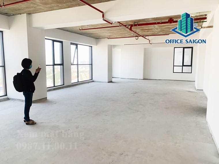 Mặt bằng 110m2 giá tốt tại tầng 12 văn phòng cho thuê WorcQ2 building quận 2