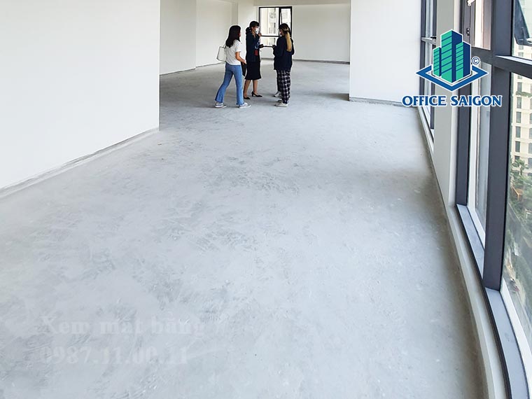 Mặt bằng tại tầng 12 văn phòng cho thuê WorcQ2 building quận 2
