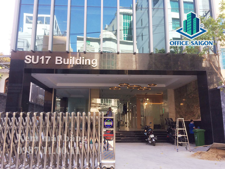 Lối vào văn phòng cho thuê SU17 building quận Phú Nhuận